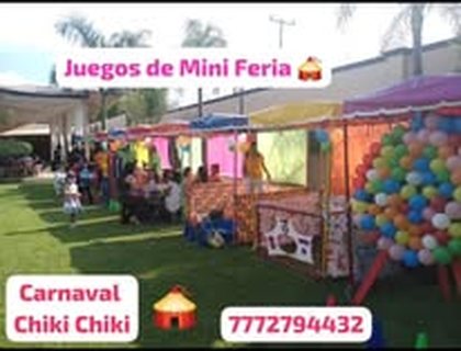 Carrito iluminado para evento